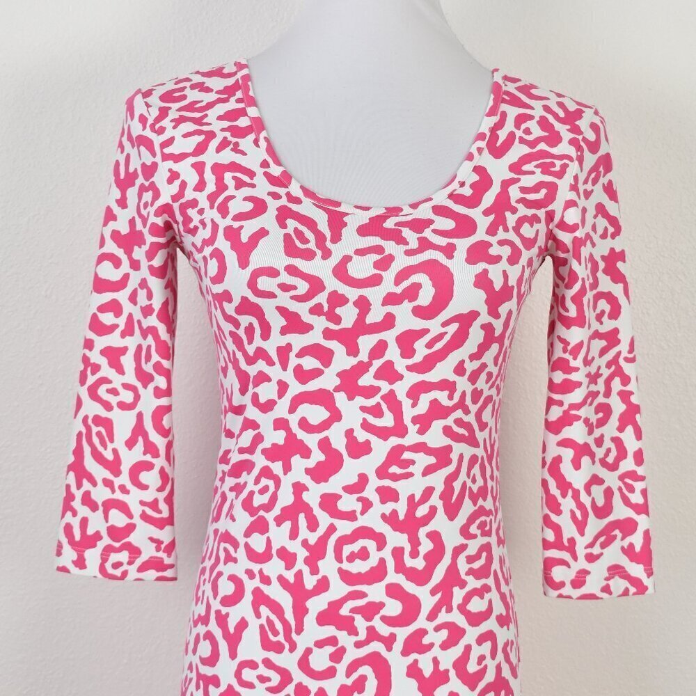 Persifor Kilpatrick Leopard Animal Print Dress - XS - Picture 2 of 8